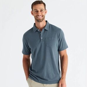 FreeFly Men’s Bamboo Heritage Polo